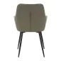 KRZESŁO VICENZA ZIELONE ZESTAW 2 SZT 58x63x85,5 cm